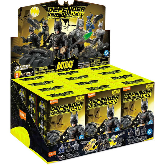 Blokees - DC Comics Defender Version 01 Legendary Batman Assemble Box of 12 Random Figures