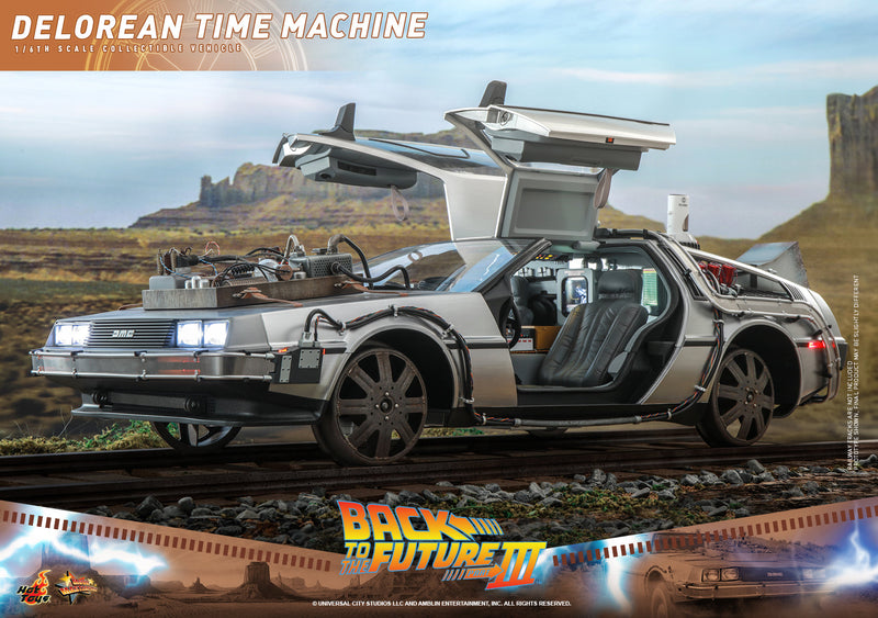 Load image into Gallery viewer, Hot Toys - Back to the Future III: DeLorean Time Machine 1/6 Scale
