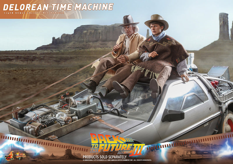 Load image into Gallery viewer, Hot Toys - Back to the Future III: DeLorean Time Machine 1/6 Scale
