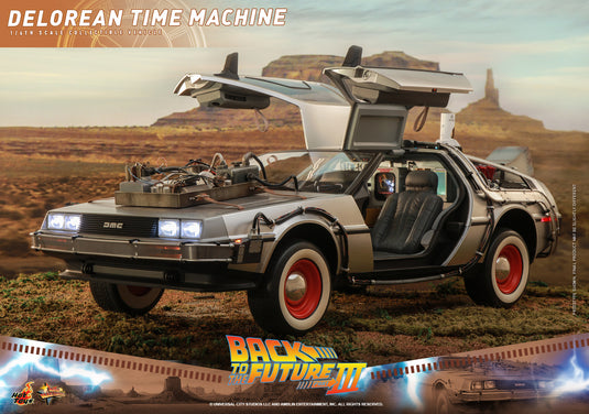 Hot Toys - Back to the Future III: DeLorean Time Machine 1/6 Scale