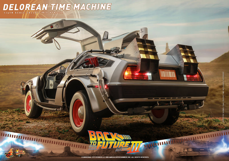 Load image into Gallery viewer, Hot Toys - Back to the Future III: DeLorean Time Machine 1/6 Scale
