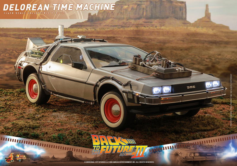 Load image into Gallery viewer, Hot Toys - Back to the Future III: DeLorean Time Machine 1/6 Scale
