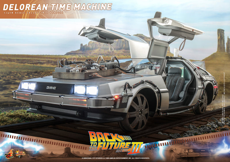 Load image into Gallery viewer, Hot Toys - Back to the Future III: DeLorean Time Machine 1/6 Scale
