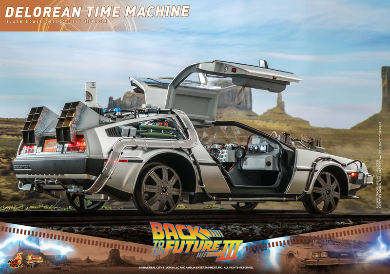 Load image into Gallery viewer, Hot Toys - Back to the Future III: DeLorean Time Machine 1/6 Scale
