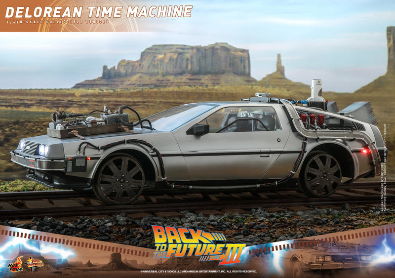 Load image into Gallery viewer, Hot Toys - Back to the Future III: DeLorean Time Machine 1/6 Scale
