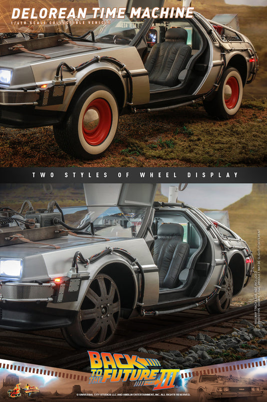 Hot Toys - Back to the Future III: DeLorean Time Machine 1/6 Scale