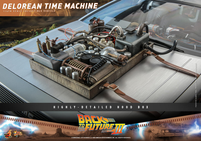 Load image into Gallery viewer, Hot Toys - Back to the Future III: DeLorean Time Machine 1/6 Scale
