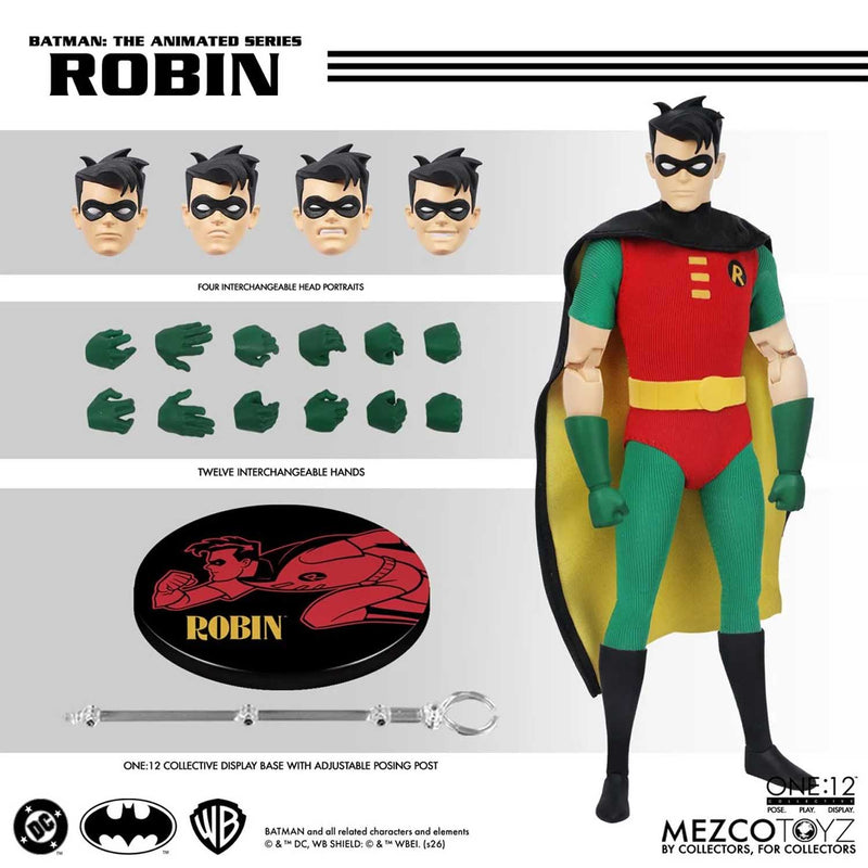 Load image into Gallery viewer, Mezco Toyz - One 12 Batman: The Animated Series - Robin
