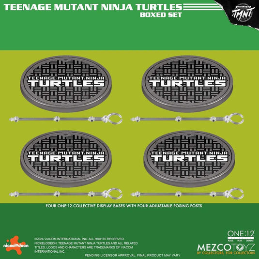 Mezco Toyz - One 12 Teenage Mutant Ninja Turtles (Comics) Deluxe Box Set