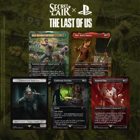 MTG - The PlayStation Super Drop - Secret Lair X The Last of Us Part I: Chasing Hope