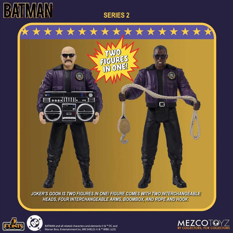 Load image into Gallery viewer, Mezco Toyz - Batman (1989) 5 Points Series 2 Set of 3
