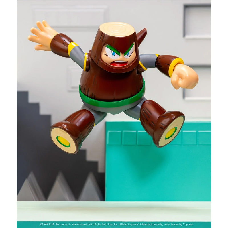 Load image into Gallery viewer, Jada Toys - Mega Man - Wood Man Deluxe 1/12 Scale
