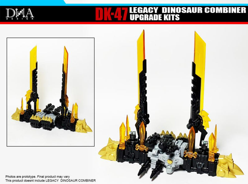 Load image into Gallery viewer, DNA Design - DK-47 Legacy Dinosaur Combiner Upgrade Kit
