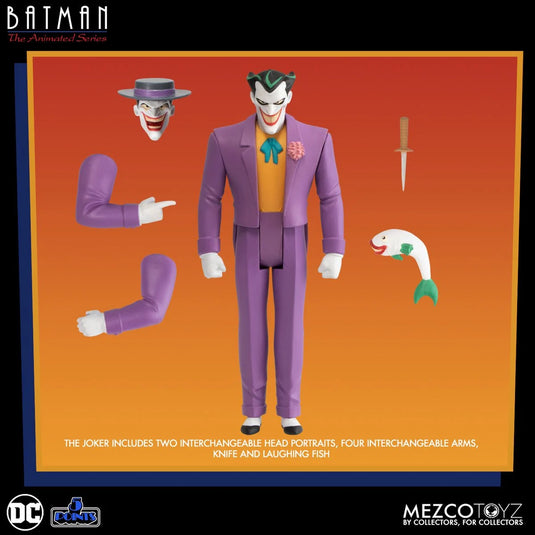 Mezco Toyz - Batman: The Animated Series 5 Points Deluxe Set of 4