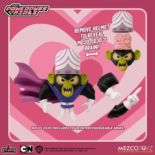 Mezco Toyz - The Powerpuff Girls 5 Points Series Set of 4