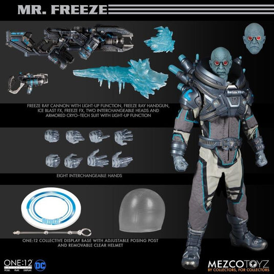 Mezco Toyz - One:12 Mr. Freeze Deluxe Edition (Restock) – Ages Three and Up