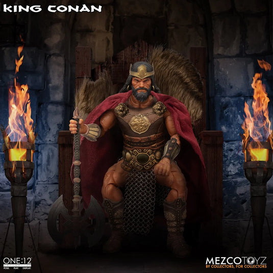 Mezco Toyz - One 12 Conan The Barbarian - King Conan