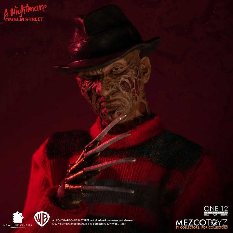 Load image into Gallery viewer, Mezco Toyz - One 12 A Nightmare on Elm Street - Freddy Krueger
