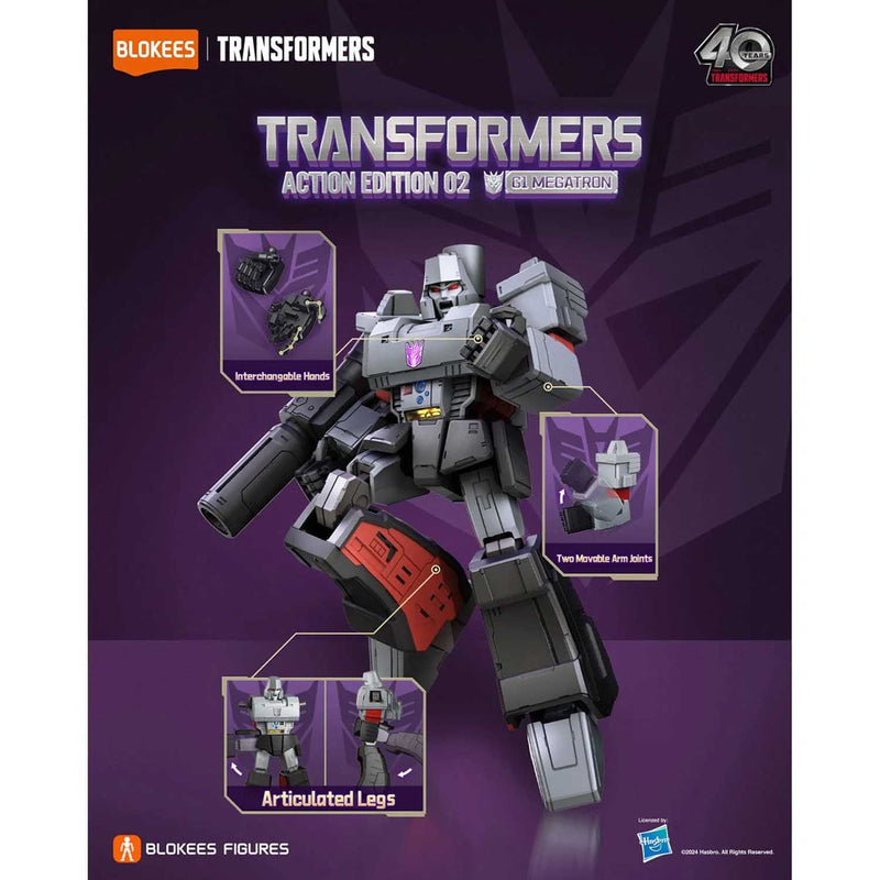 Load image into Gallery viewer, Blokees - Transformers - G1 Megatron Action Edition
