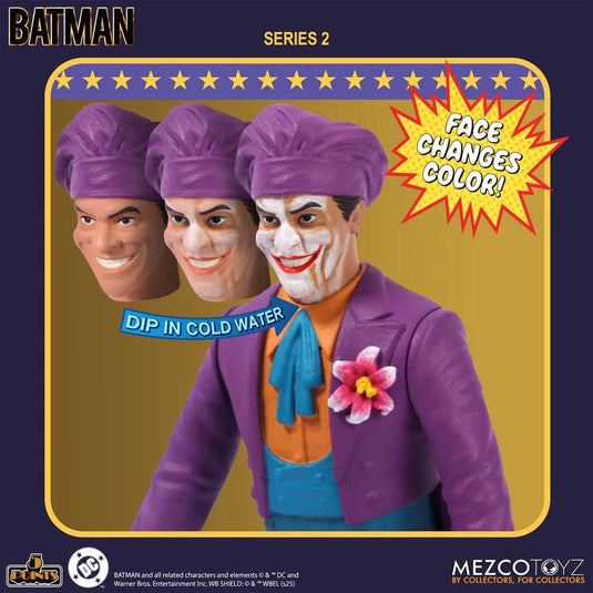 Mezco Toyz - Batman (1989) 5 Points Series 2 Set of 3