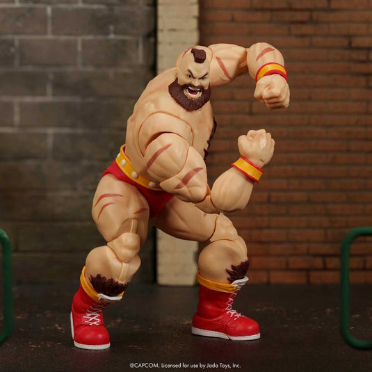 Jada Toys - Ultra Street Fighter II The Final Challengers - Zangief 1/12 Scale