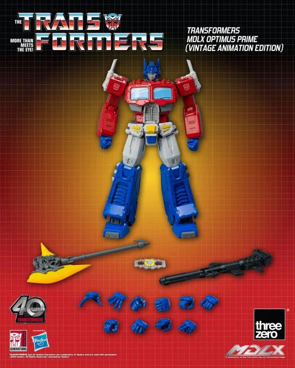 Load image into Gallery viewer, Threezero - Transformers - MDLX Vintage Animated Optimus Prime
