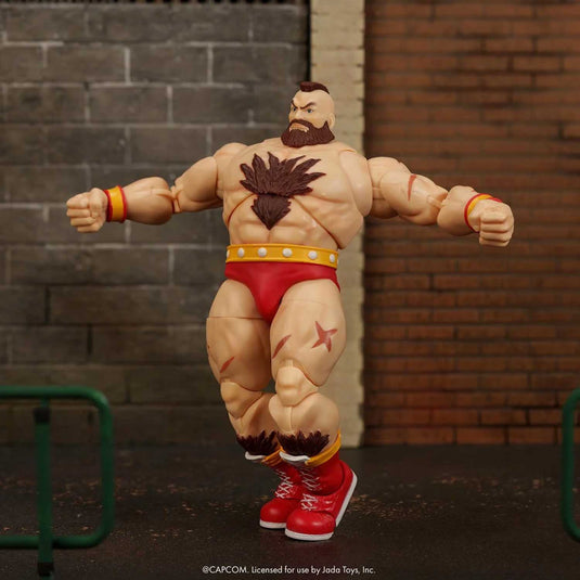 Jada Toys - Ultra Street Fighter II The Final Challengers - Zangief 1/12 Scale