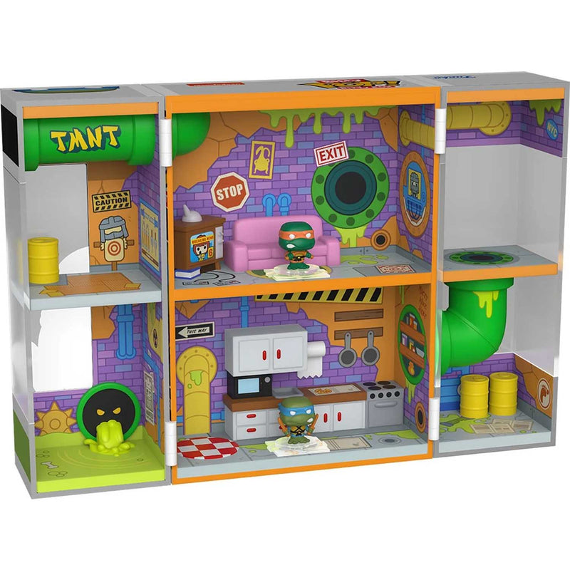 Load image into Gallery viewer, Bitty Pop! Teenage Mutant Ninja Turtles - Sewer Lair Playset
