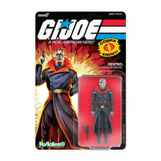 Super 7 - Reaction+ (O-Ring Figure) G.I. Joe - Arctic Destro (Movie Ver.)
