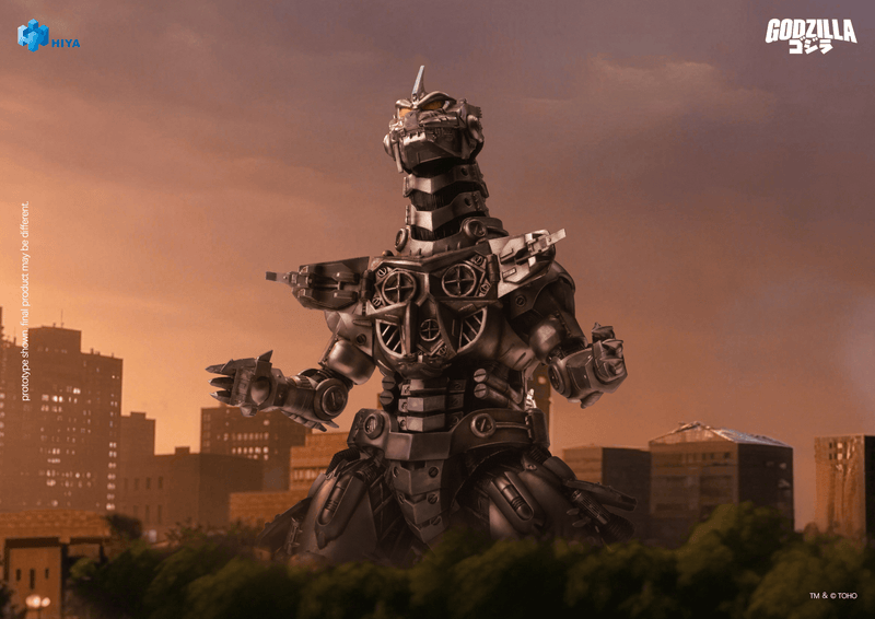Load image into Gallery viewer, Hiya Toys - Exquisite Basic Series: Godzilla Tokyo S.O.S. (2019) - Mechagodzilla (Heavy Arms / High Mobility Version)
