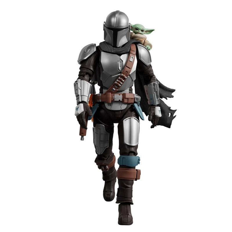 Load image into Gallery viewer, Blokees - Champion Class 05 - Star Wars: The Mandalorian &amp; Grogu Din Djarin &amp; Grogu Model Kit

