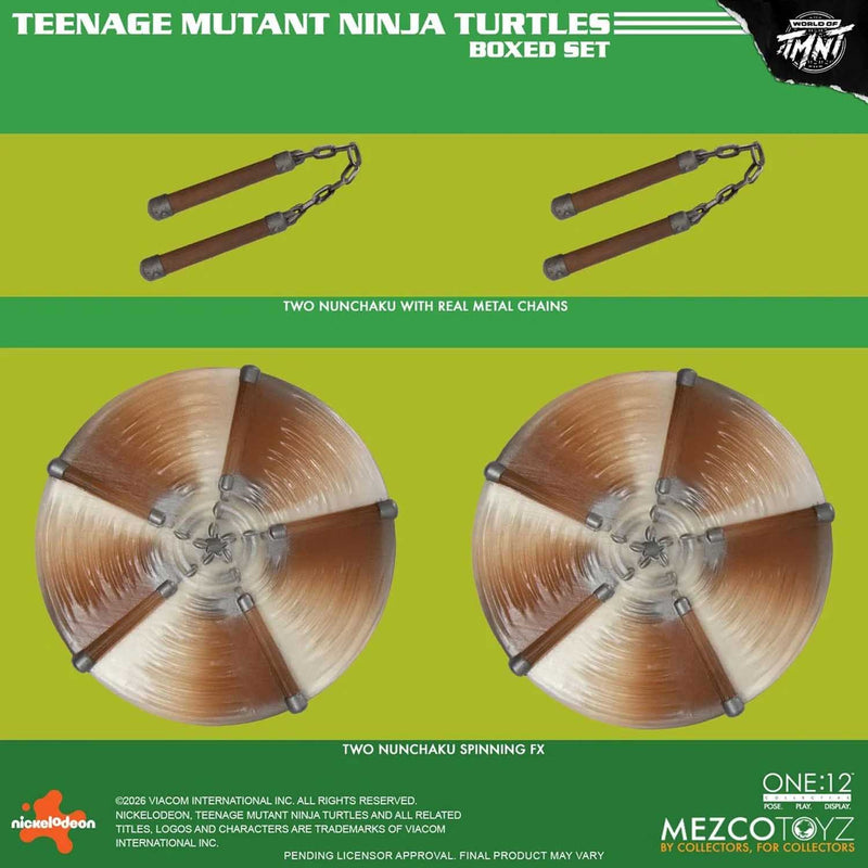 Load image into Gallery viewer, Mezco Toyz - One 12 Teenage Mutant Ninja Turtles (Comics) Deluxe Box Set
