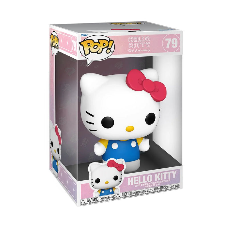 Load image into Gallery viewer, POP! Sanrio - Hello Kitty 50th Anniversary: Jumbo Hello Kitty
