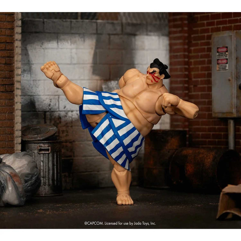 Load image into Gallery viewer, Jada Toys - Ultra Street Fighter II The Final Challengers - E. Honda 1/12 Scale
