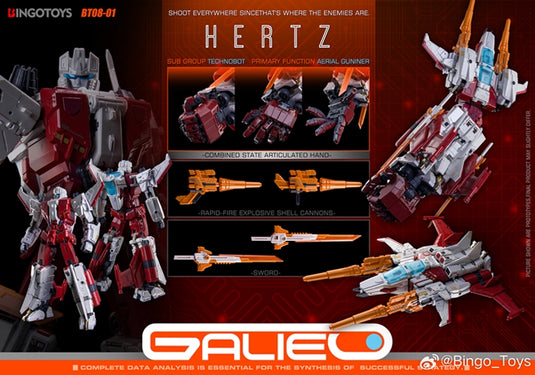 BingoToys - Galileo Combiner - BT06-01 Hertz