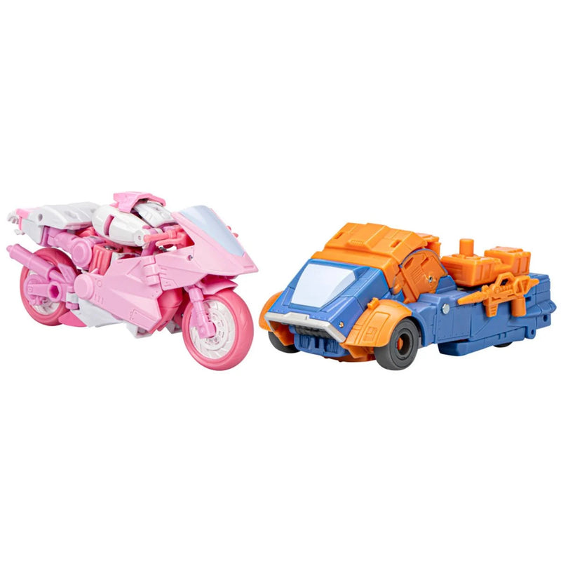 Load image into Gallery viewer, Transformers Generations - Legacy Evolution Deluxe Cybertronian Erial and Dion War Dawn Exclusive Two-Pack
