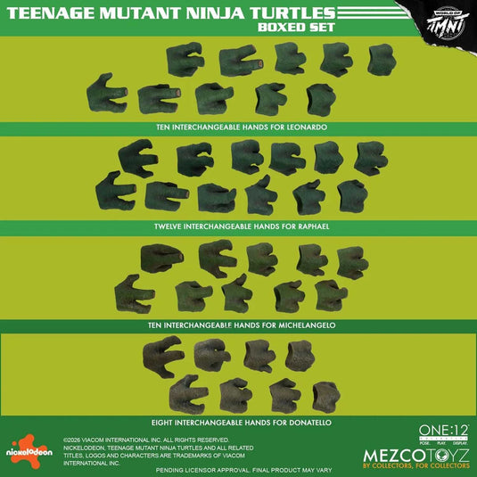 Mezco Toyz - One 12 Teenage Mutant Ninja Turtles (Comics) Deluxe Box Set