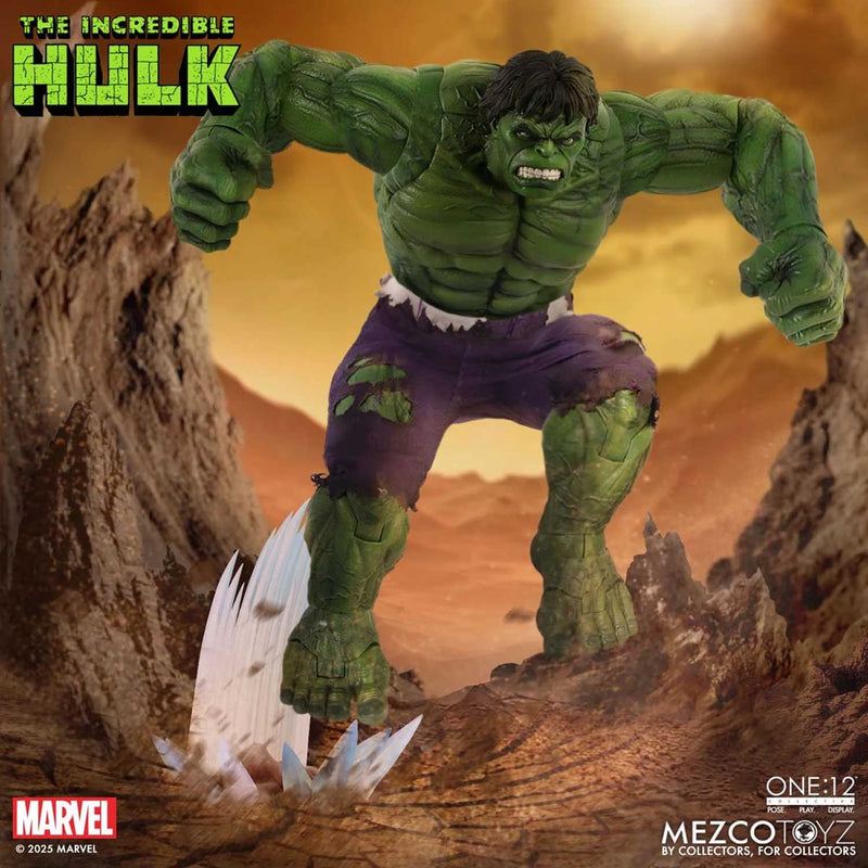 Load image into Gallery viewer, Mezco Toyz - One 12 Marvel Comics - The Incredible Hulk
