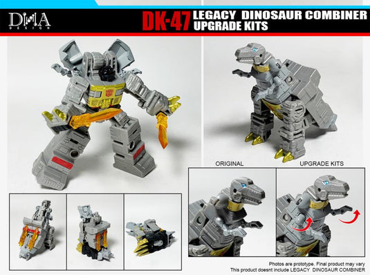 DNA Design - DK-47 Legacy Dinosaur Combiner Upgrade Kit