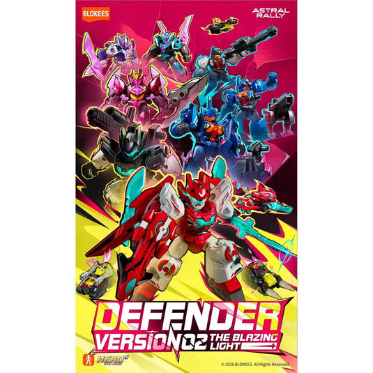 Blokees - Astral Rally Defender Version 02 The Blazing Light Box of 12 Random Figures