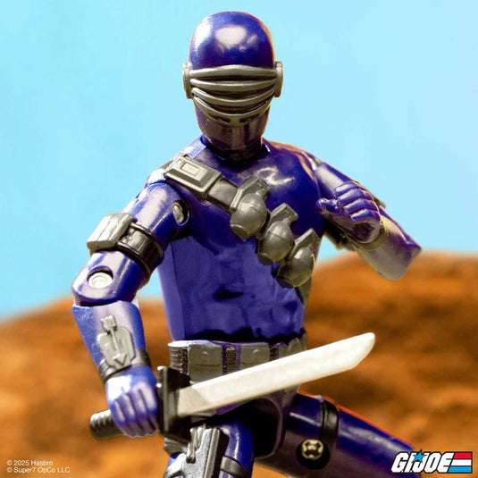 Super 7 - Reaction+ (O-Ring Figure) G.I. Joe - Snake Eyes (Cartoon)
