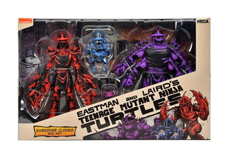 Load image into Gallery viewer, NECA - Teenage Mutant Ninja Turtles - Mirage Comics: Shredder Clone Box Set
