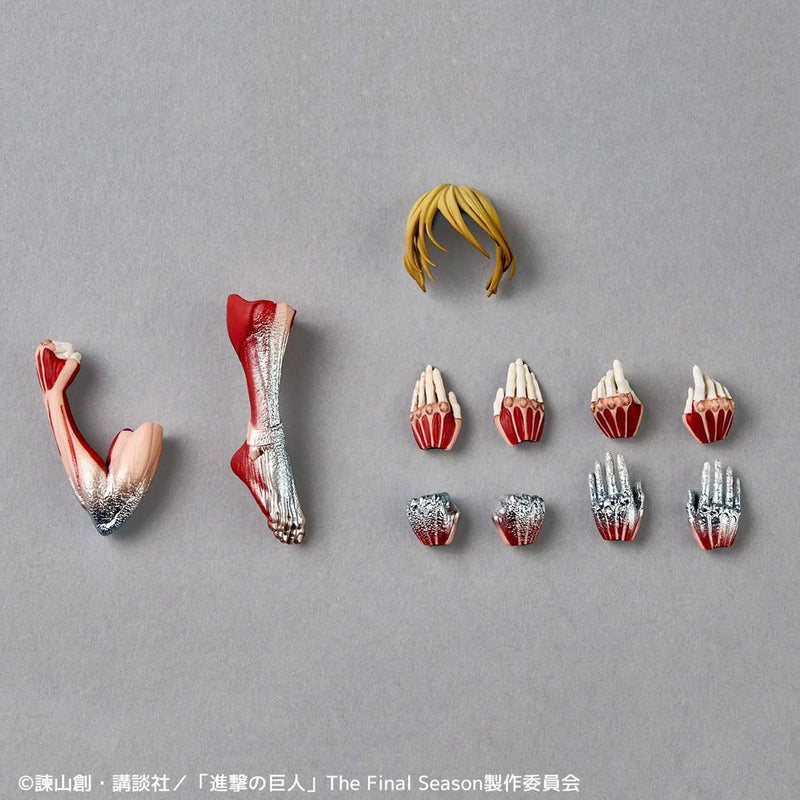 Load image into Gallery viewer, Kaiyodo - Amazing Yamaguchi - Revoltech Attack On Titan NR068 - Female Titan (Annie Leonhart)
