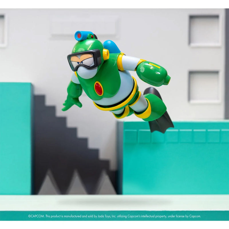Load image into Gallery viewer, Jada Toys - Mega Man - Bubble Man Deluxe 1/12 Scale
