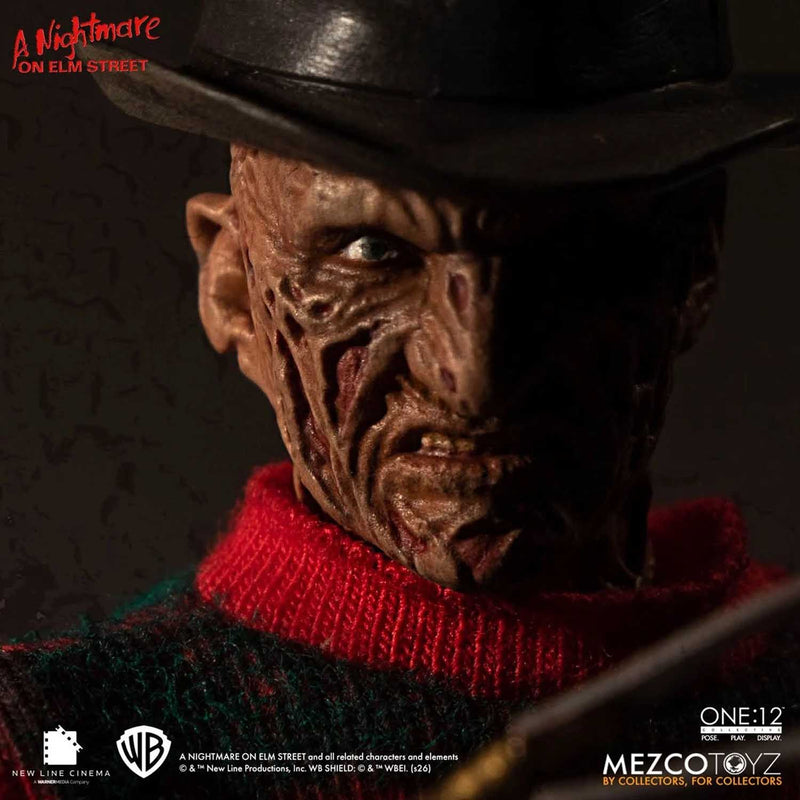 Load image into Gallery viewer, Mezco Toyz - One 12 A Nightmare on Elm Street - Freddy Krueger
