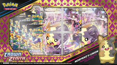 Pokemon TCG - Crown Zenith Premium Treasures Collection - Morpeko V-Union