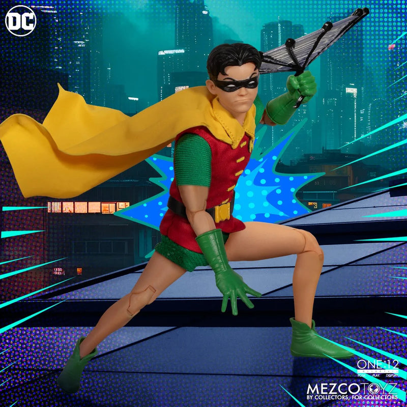 Load image into Gallery viewer, Mezco Toyz - One 12 DC Comics - Robin (Golden Age Edition)
