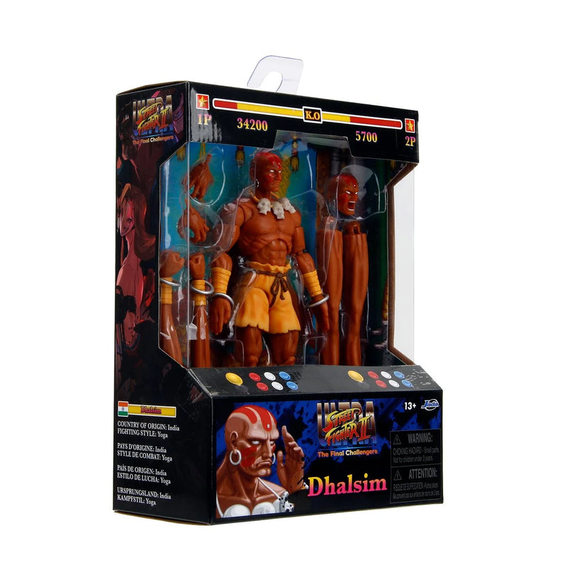 Load image into Gallery viewer, Jada Toys - Ultra Street Fighter II The Final Challengers - Dhalsim 1/12 Scale
