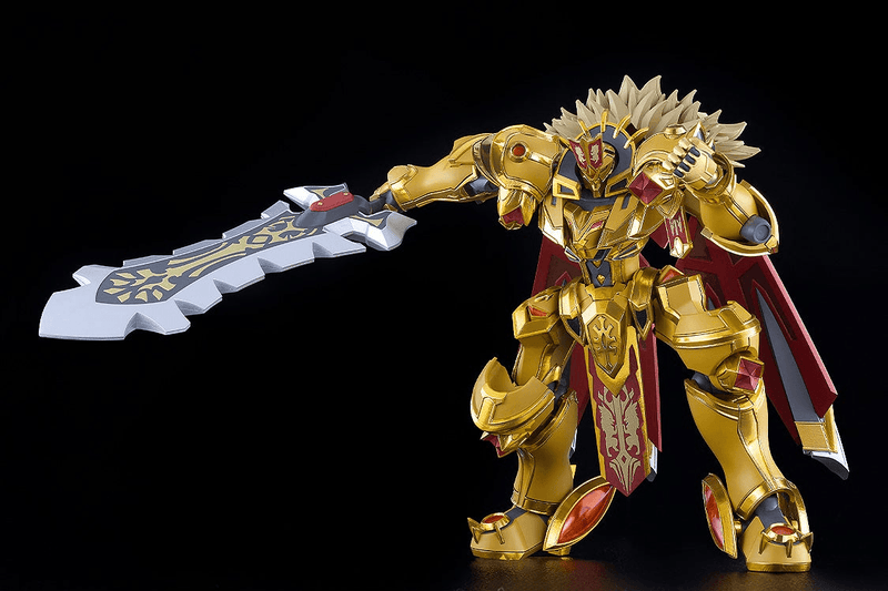 Load image into Gallery viewer, Moderoid - Knight's &amp; Magic - Goldleo (Royal Metallic Version)
