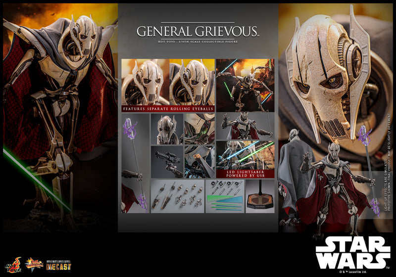 Load image into Gallery viewer, Hot Toys - Star Wars Revenge of the Sith - General Grievous
